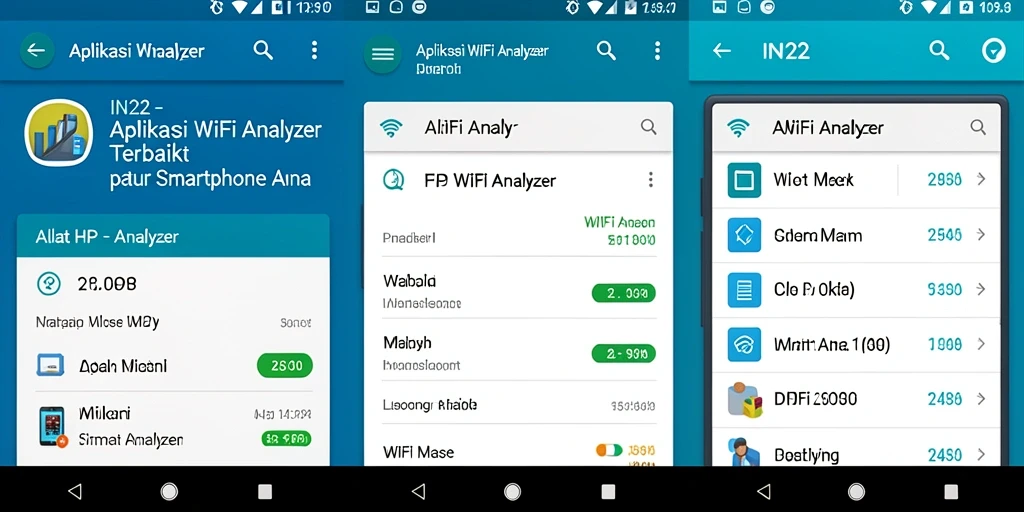 Antarmuka IN22 yang informatif dan mudah dipahami.