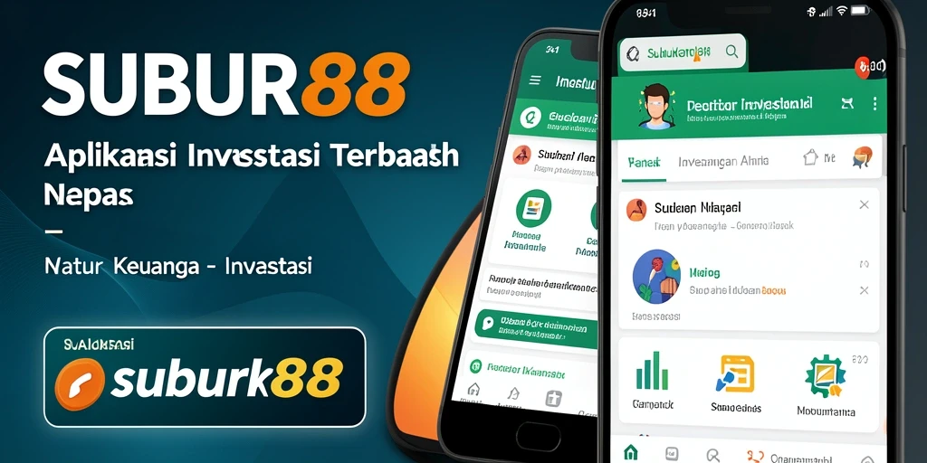 Screenshot utama SUBUR88 menampilkan antarmuka intuitif untuk investasi.