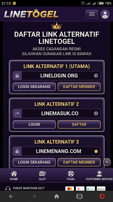 Link Alternatif Terbaik untuk Akses linetogel