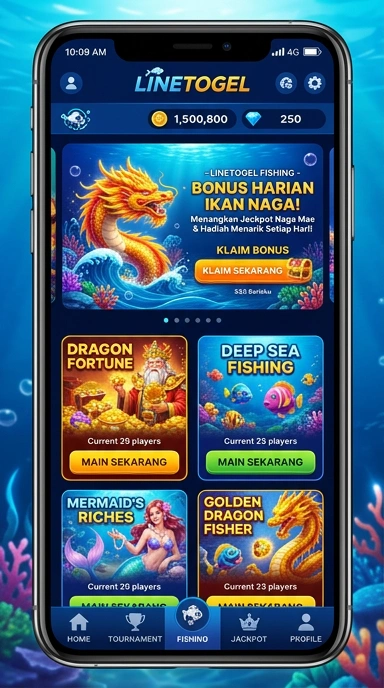 linetogel tampilan beranda